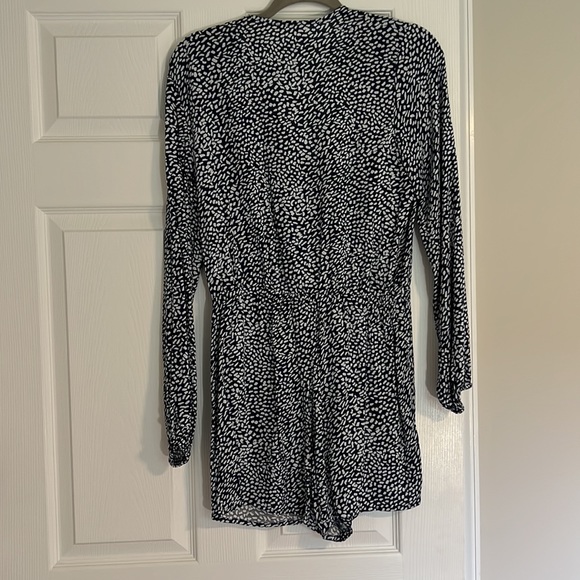 Blue Polka Dot Romper - Picture 4 of 4